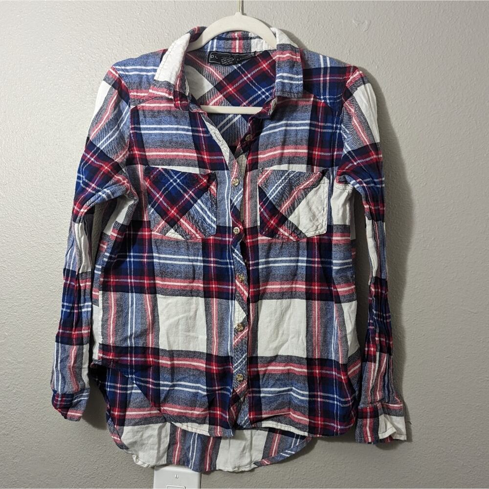 Charlotte Russe Long Sleeve Flannel